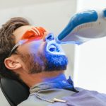 teeth whitening procedure for smoker stains